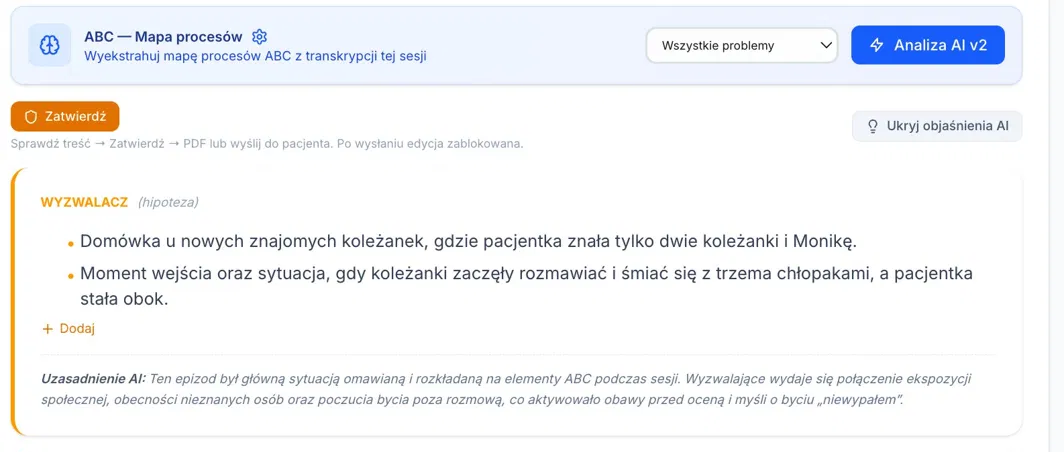 Nie ufasz AI w terapii? Dobrze.