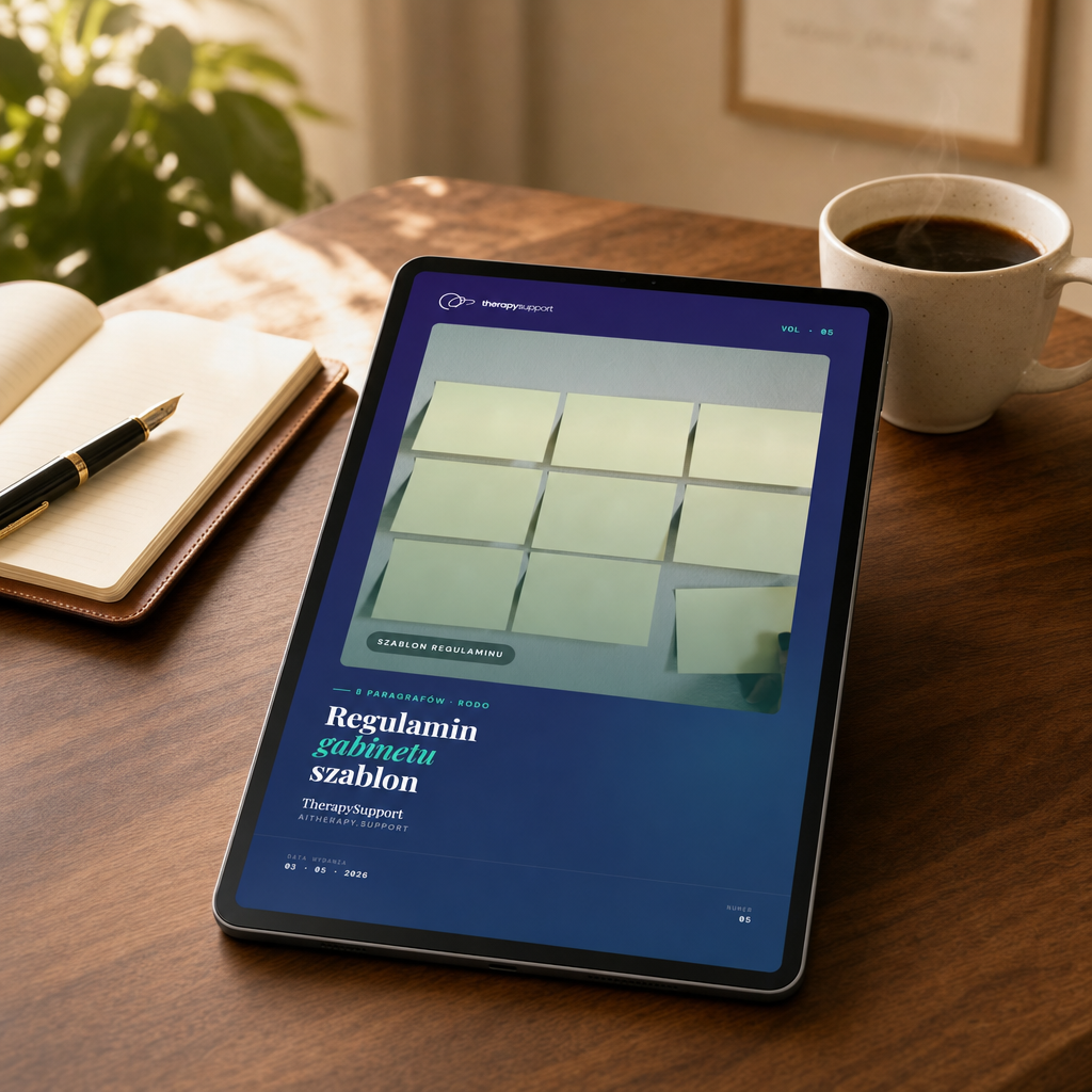 Therapy Office Regulations - Template